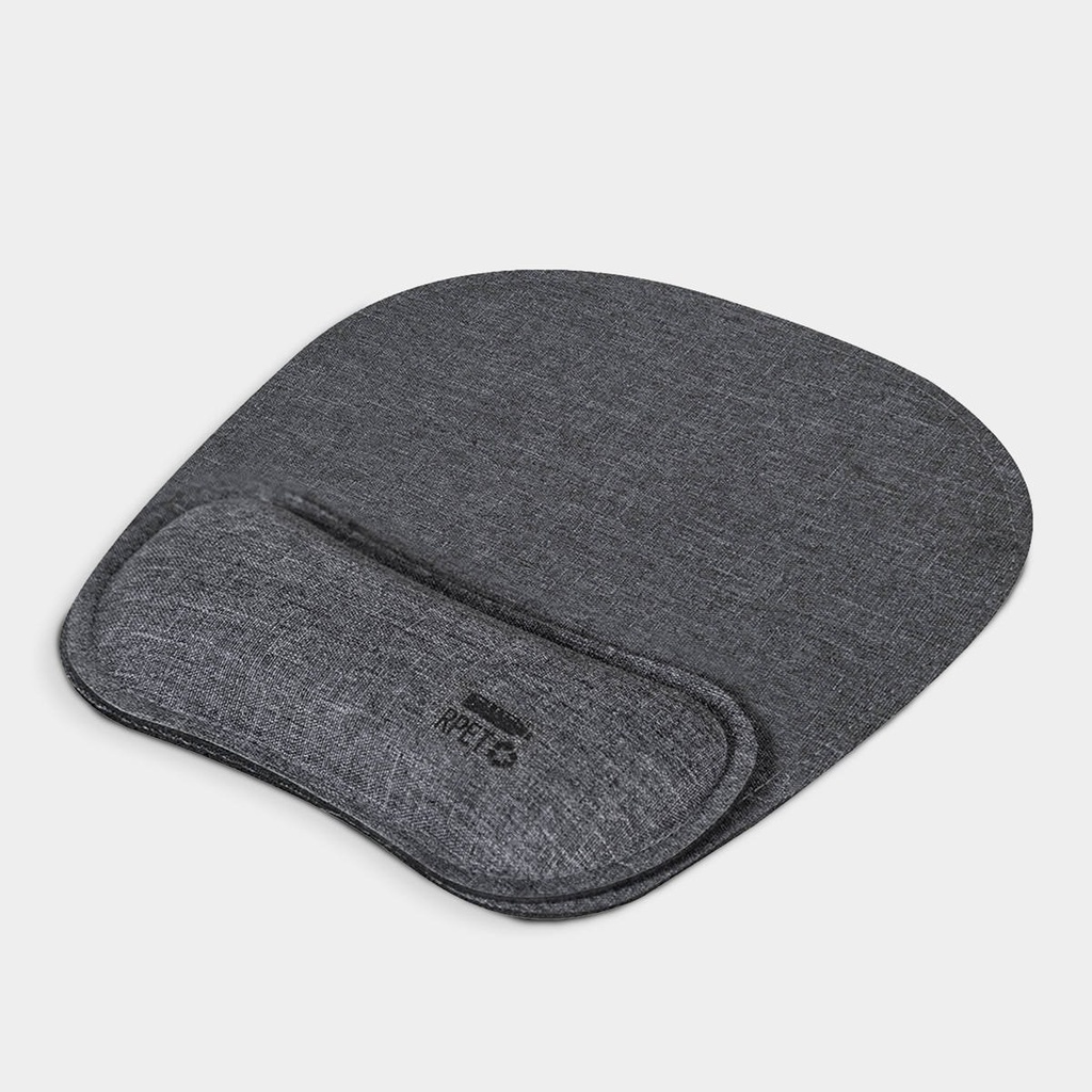 Mouse pad promocional de poliéster 20 x 23 cm con cojín para muñeca y base antiderrapante – BT-ACC-0023