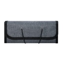 Portaaccesorios promocional de poliéster enrollable con cuatro compartimentos – BT-ACS-0001