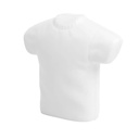Figura moldeable promocional de poliuretano de 8 x 9 cm con forma de playera – BT-ANT-0026