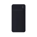 Batería portátil promocional de plástico 10,000 mAh con 4 LEDs indicadores de carga – BT-ACS-0048