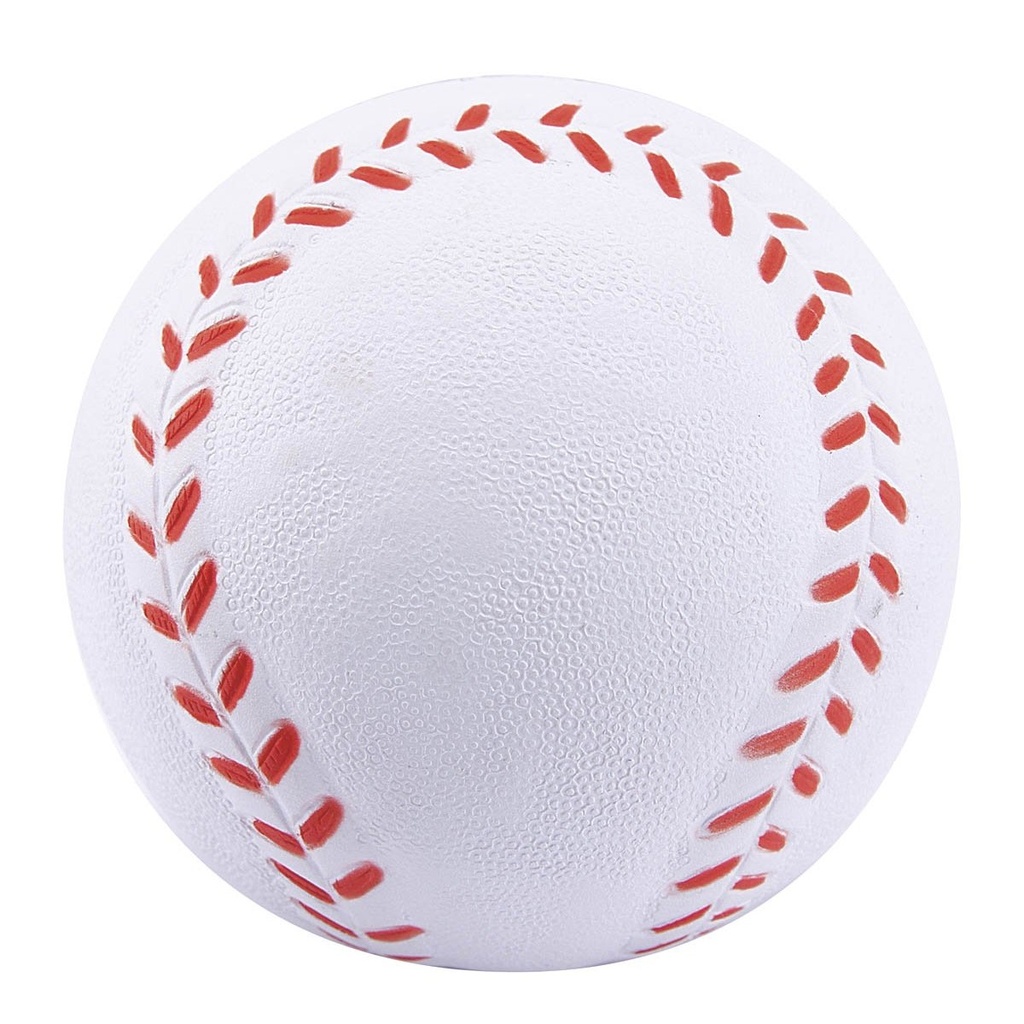 Pelota antiestrés promocional de poliuretano con forma de bola de béisbol – BT-ANT-0005