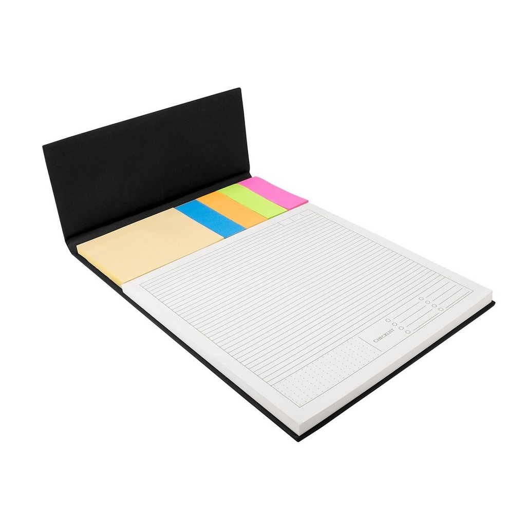 Planeador promocional de curpiel 28.8 x 20.9 cm con bloc de 70 hojas – BT-ARO-0029