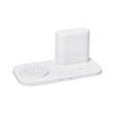 Cargador inalámbrico promocional de plástico 15 W con luz touch de tres intensidades – BT-ACS-0053