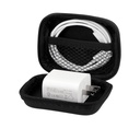 Set de carga promocional de plástico con puerto USB tipo C y estuche rígido – BT-ACS-0076