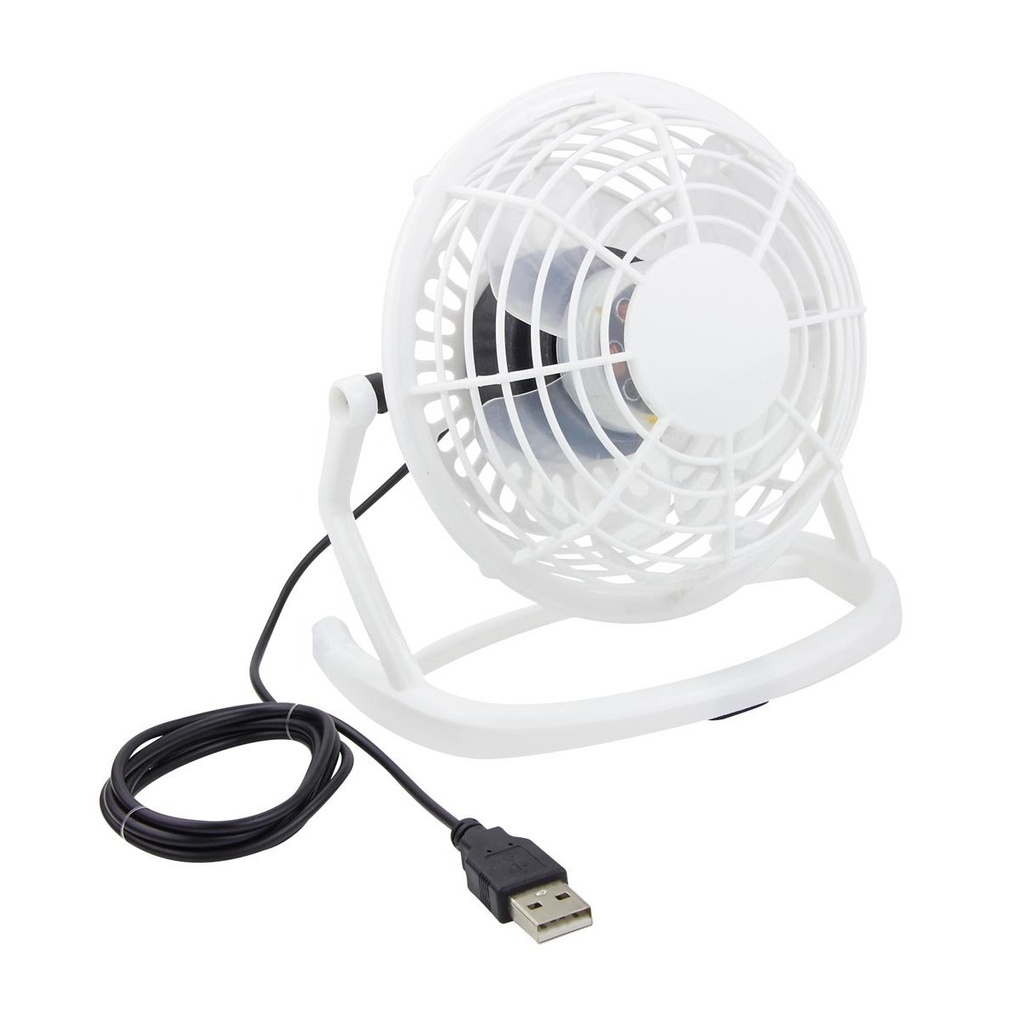 Ventilador de escritorio promocional de plástico con conexión USB – BT-ACC-0006