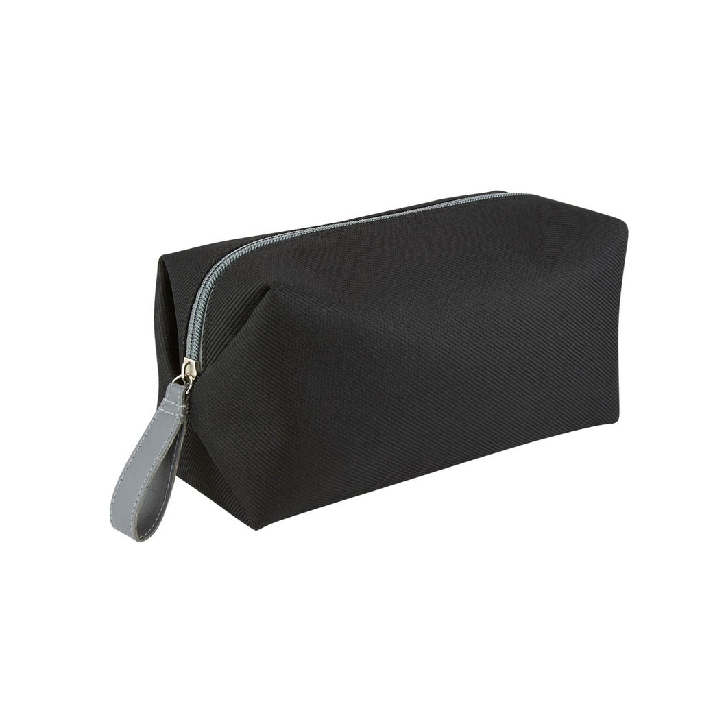 Estuche de viaje promocional de poliéster con cierre tipo asa – BT-ARV-0011