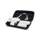 Set promocional de plástico con selfie stick Bluetooth y power bank de 2,200 mAh – BT-ACS-0078