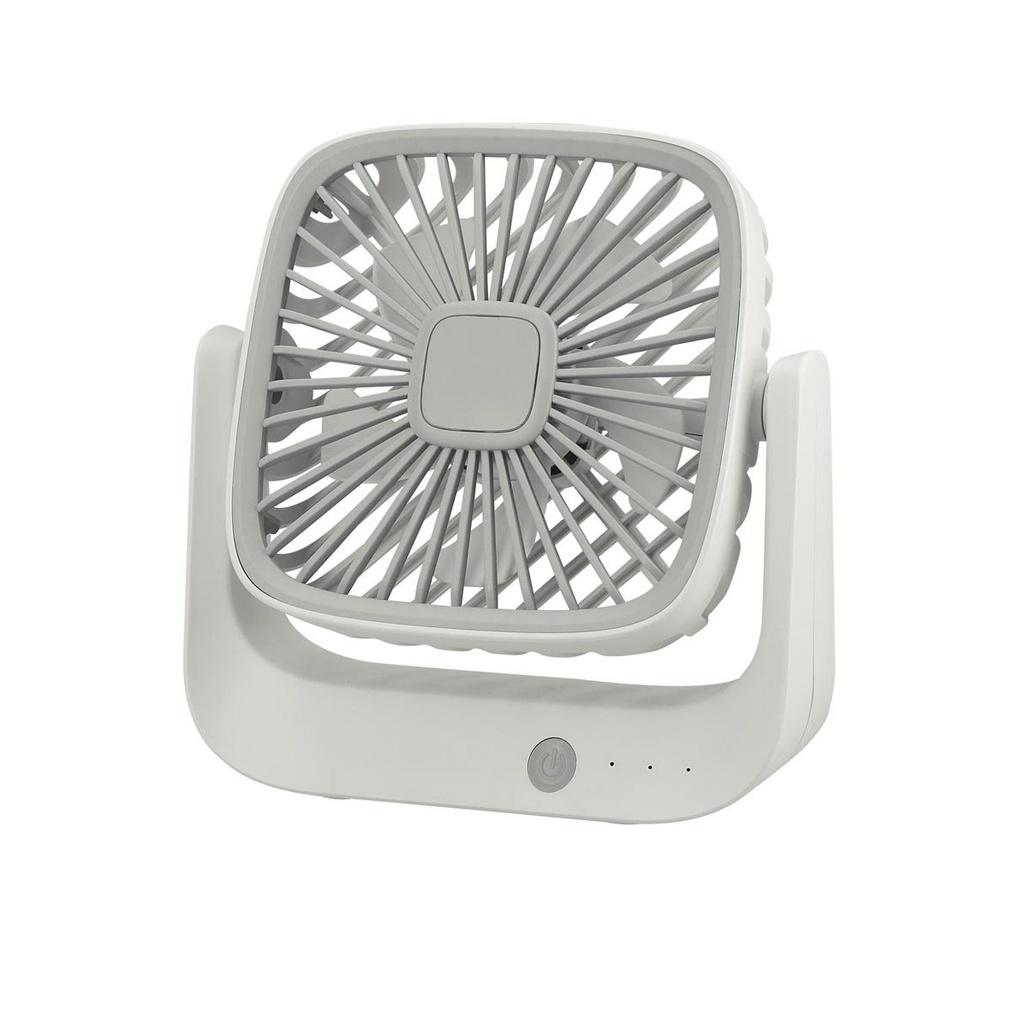 Ventilador promocional de plástico con 3 velocidades ajustables y conector USB tipo C – BT-ACC-0010