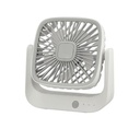 Ventilador promocional de plástico con 3 velocidades ajustables y conector USB tipo C – BT-ACC-0010
