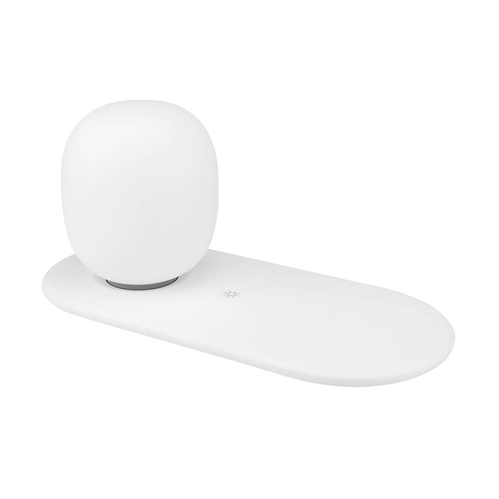 Cargador promocional de plástico 5 W con lámpara de escritorio – BT-ACS-0019