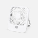 Ventilador promocional de plástico con batería recargable de 500 mAh y 3 velocidades – BT-ACC-0014