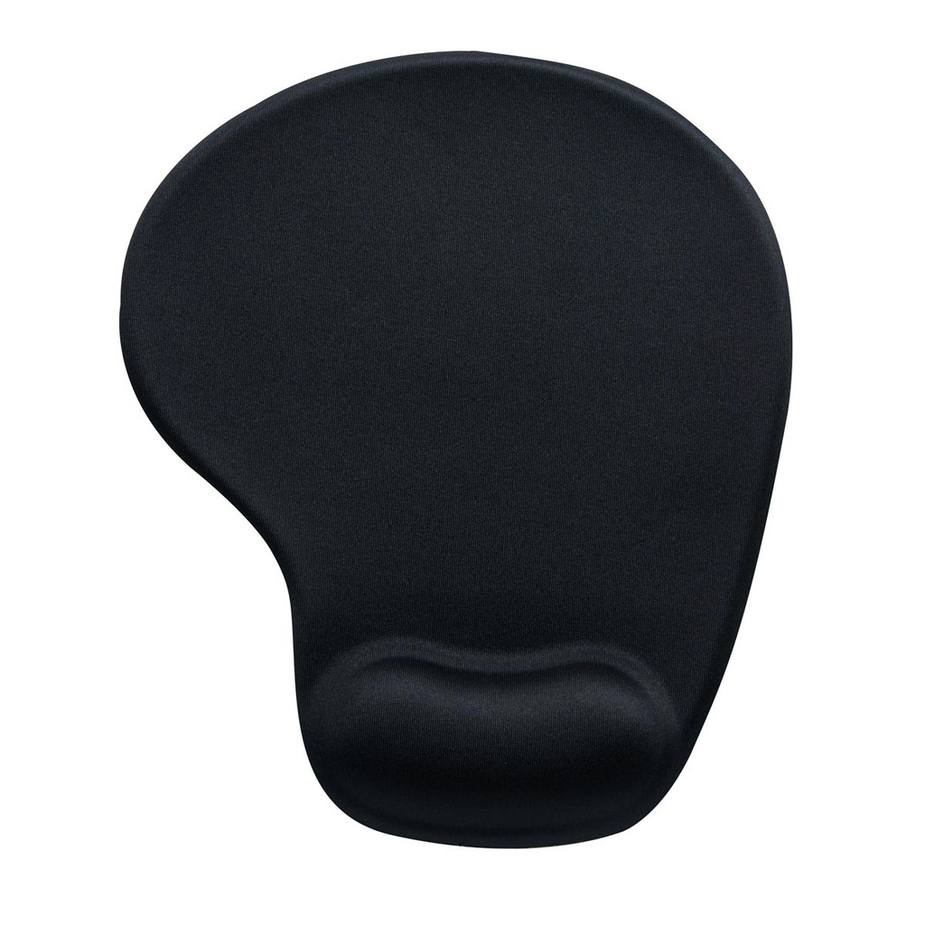 Mouse pad promocional de plástico y tela de 18 x 21 cm con cojín de gel – BT-ACC-0019