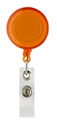 Carrete promocional de plástico para gafete con cordón extensible de 85 cm – BT-ARO-0043