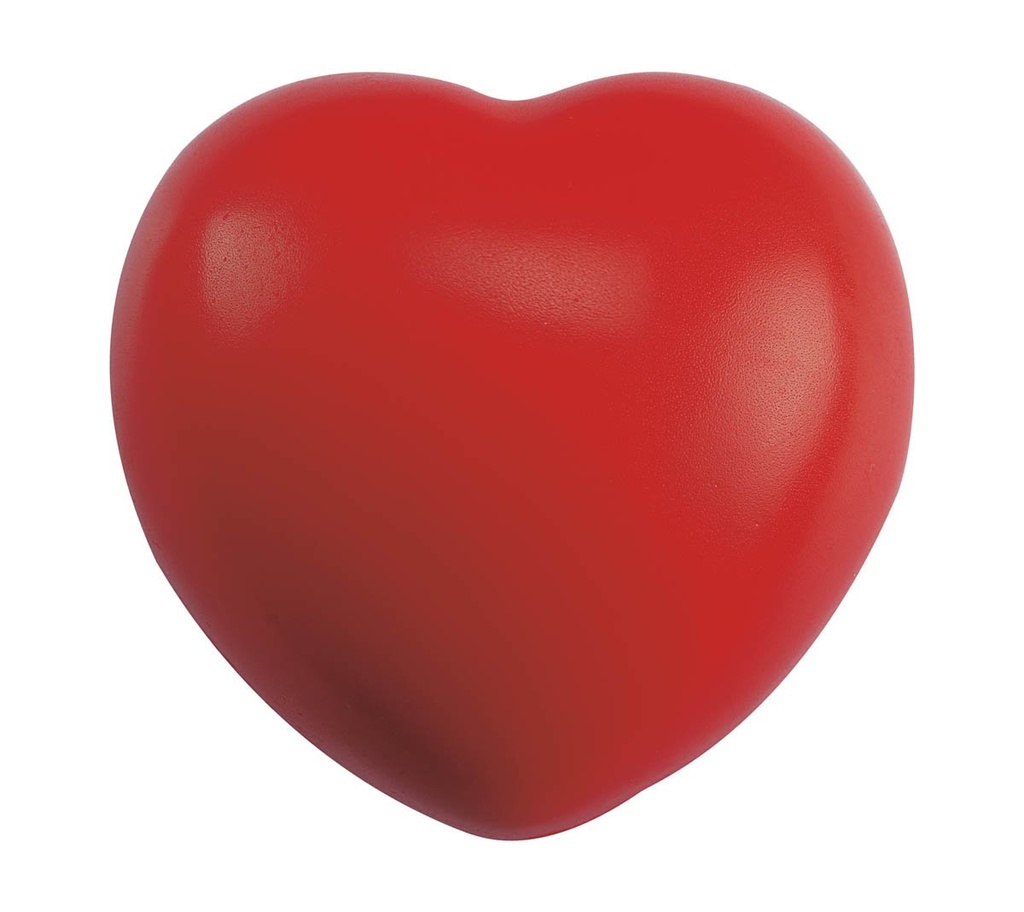 Pelota antiestrés promocional de poliuretano con forma de símbolo de amor – BT-ANT-0008