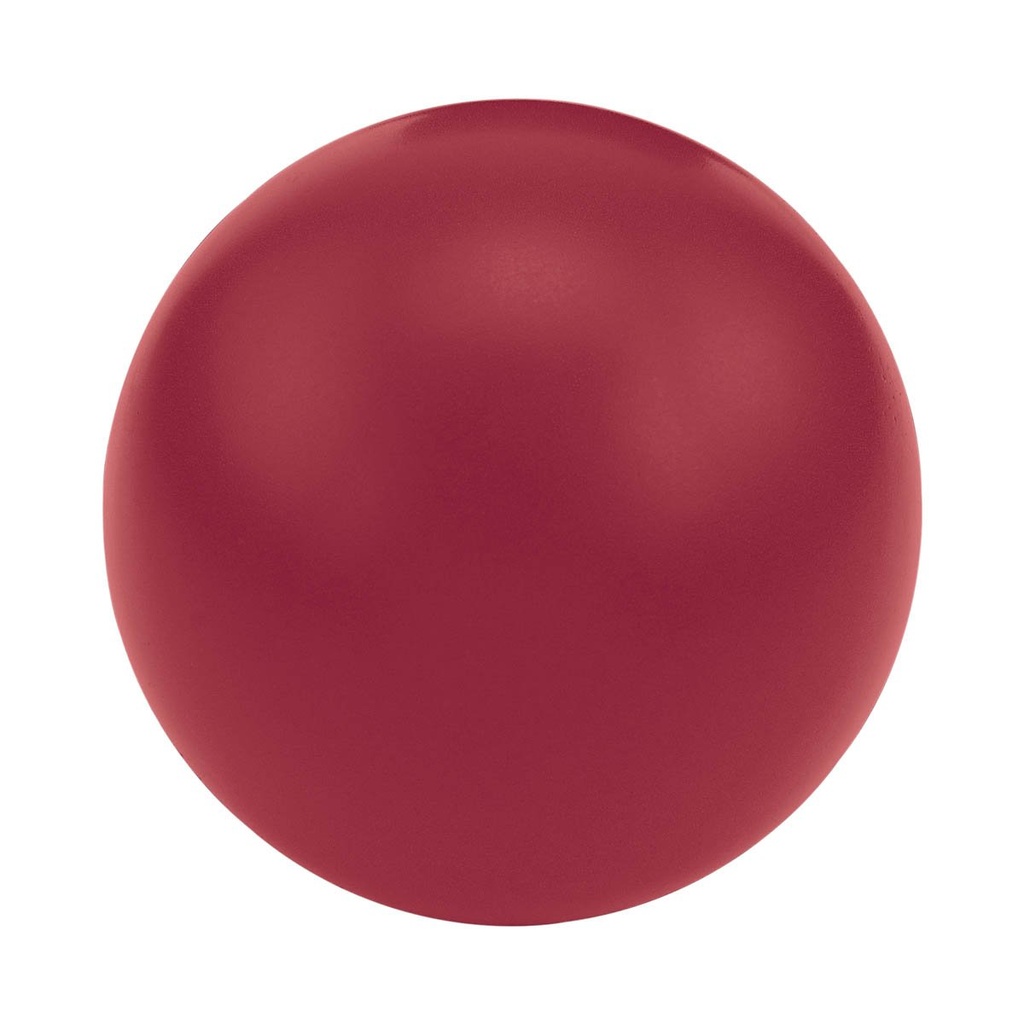 Pelota antiestrés promocional de poliuretano con acabado uniforme sin relieve – BT-ANT-0009