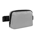 Riñonera promocional de poliéster de 19 x 14 x 5 cm con correa ajustable y bolsillo trasero – BT-ARV-0064