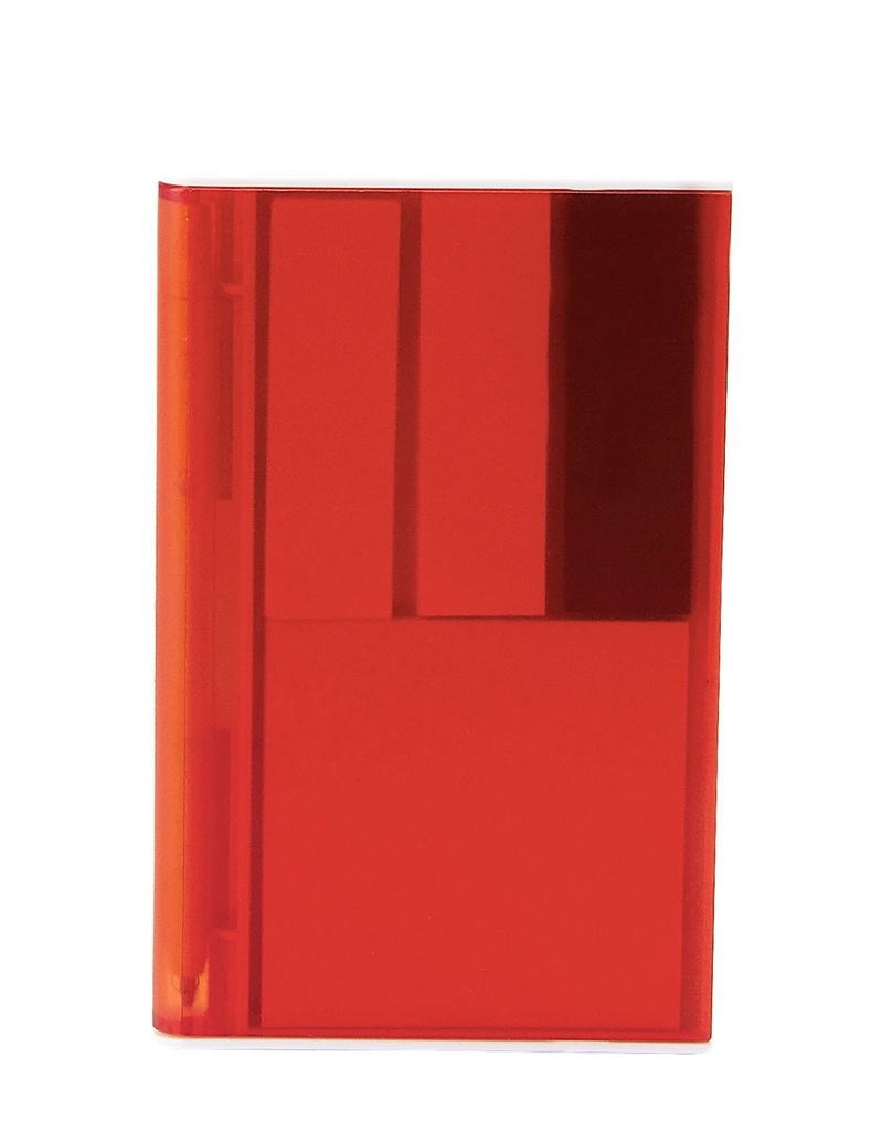 Organizador promocional de plástico con mini bolígrafo y hojas adheribles – BT-ARO-0018