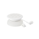 Audífonos promocionales enrollables de plástico y silicón con base de ventosa – BT-AUD-0011