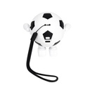 Bocina promocional de plástico de 1,000 mAh con Bluetooth y forma de balón – BT-AUD-0030