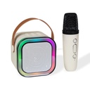 Bocina promocional de plástico 800 mAh con micrófono incluido y luz LED – BT-AUD-0035