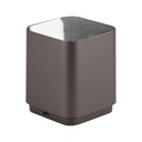 Bocina promocional de plástico con Bluetooth y logotipo iluminado – BT-AUD-0041
