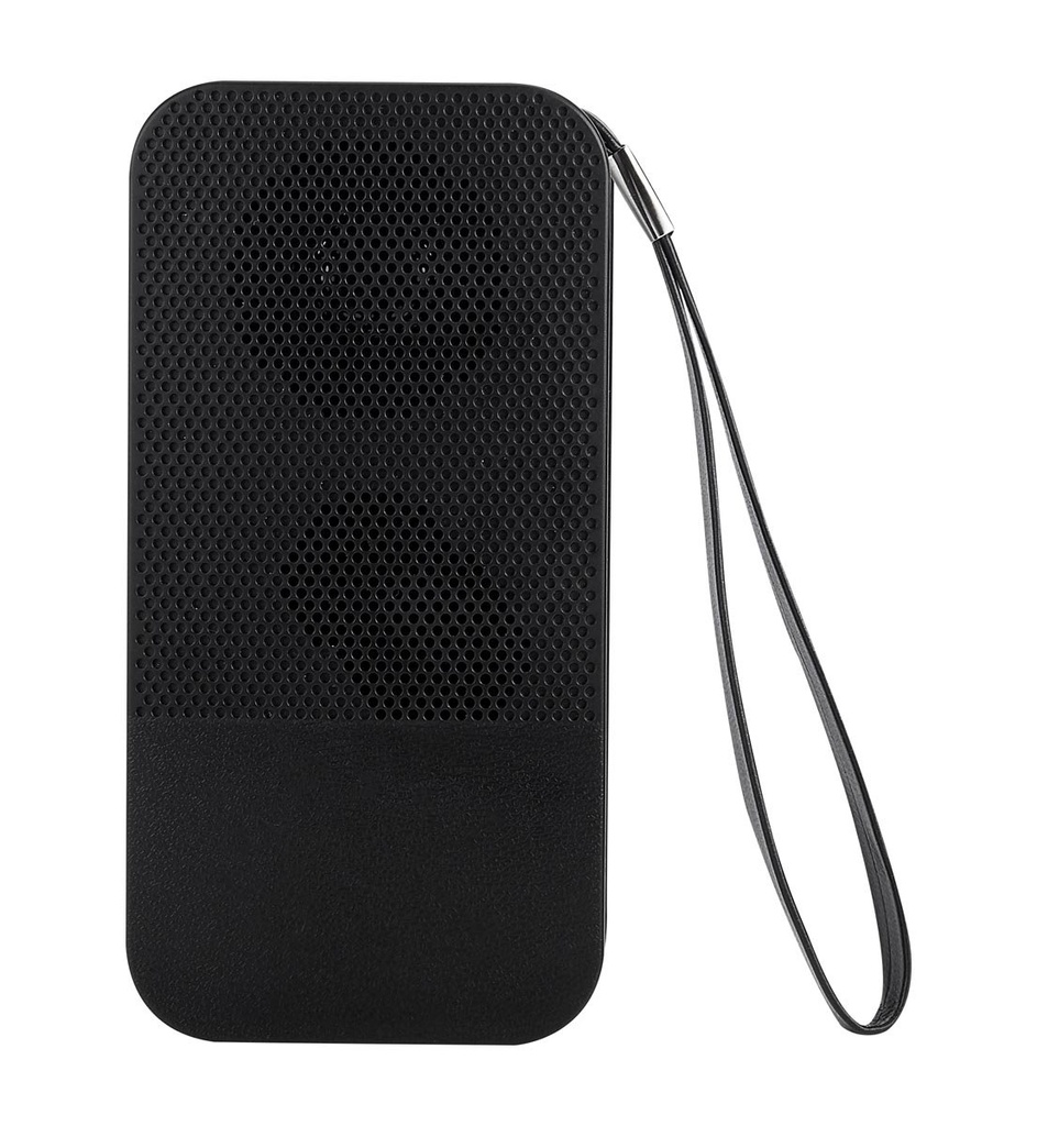 Bocina promocional de plástico con radio FM y función manos libres – BT-AUD-0040