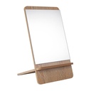 Espejo promocional de madera MDF 13 x 23 cm con diseño armable – BT-BEL-0005