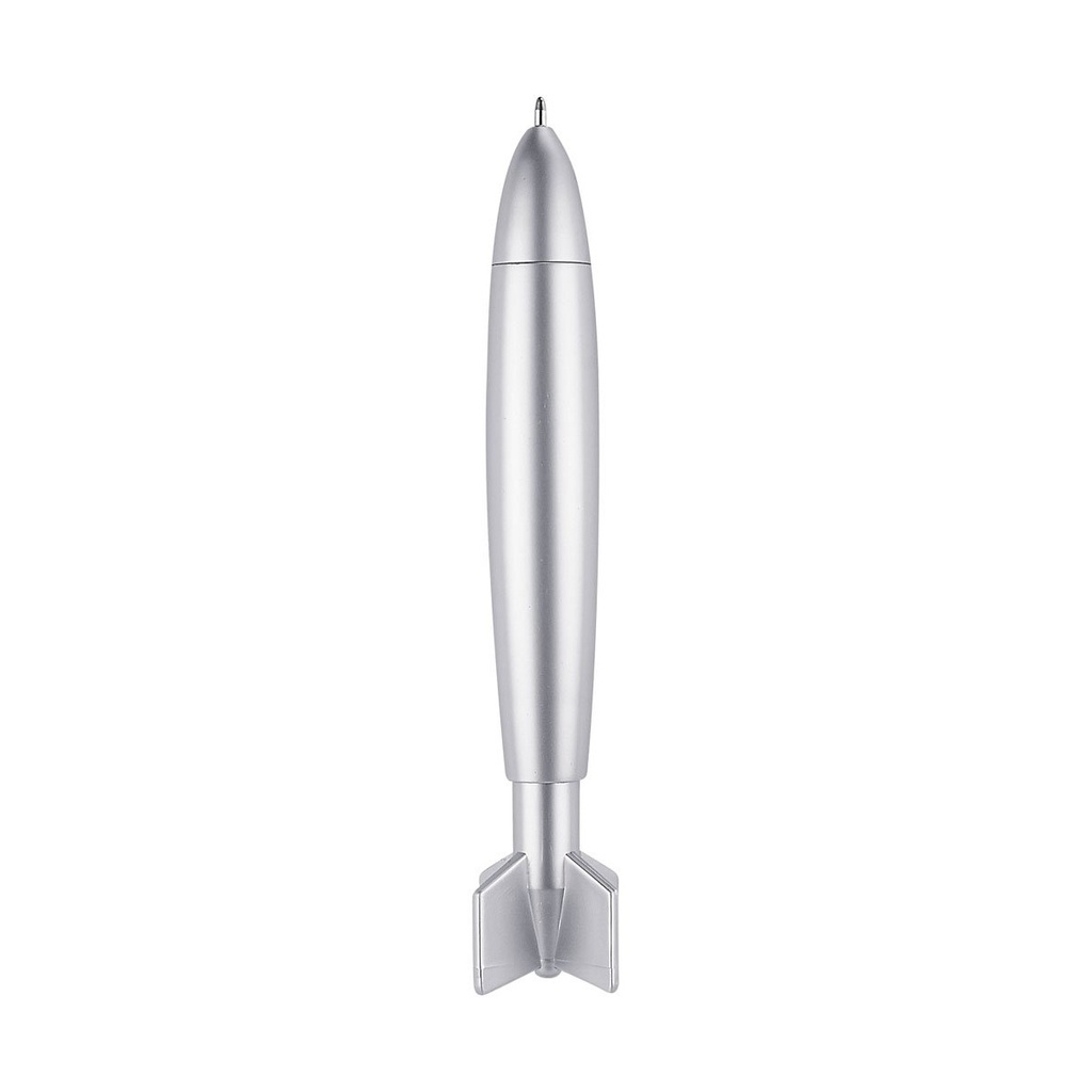 Bolígrafo promocional de plástico de 12.4 cm con mecanismo pulsador – BT-BOF-0026