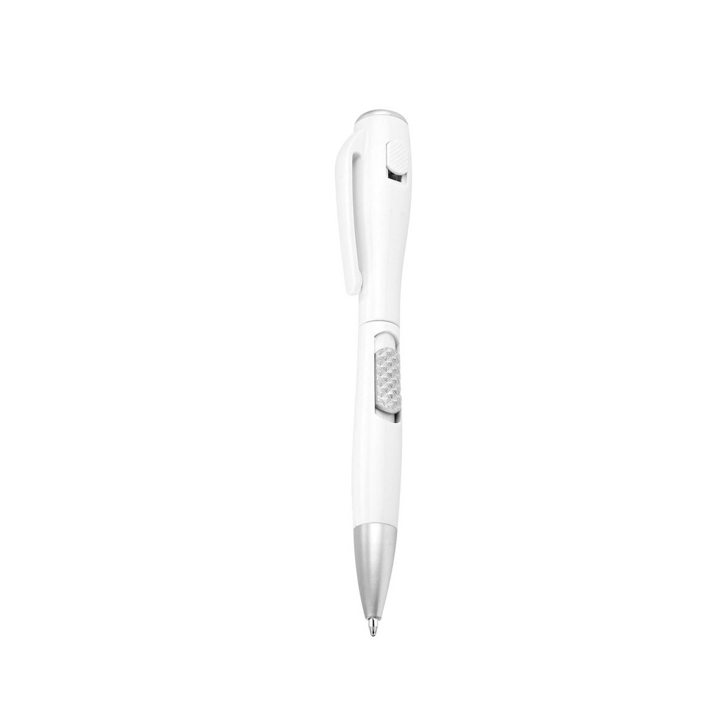 Bolígrafo promocional de plástico con luz LED integrada y mecanismo twist – BT-BOF-0028
