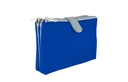 Cosmetiquera promocional de poliéster 20 x 14 x 3 cm con 2 compartimentos y cierre – BT-BEL-0002