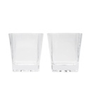 Set de vasos whiskeros promocional de vidrio con estuche de madera – BT-BAR-0043
