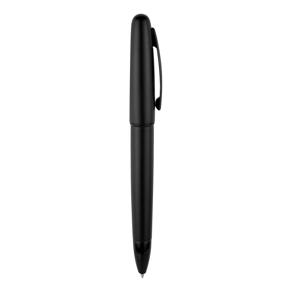 Bolígrafo promocional de acero inoxidable 13.5 cm con mecanismo twist y estuche incluido – BT-BOM-0055