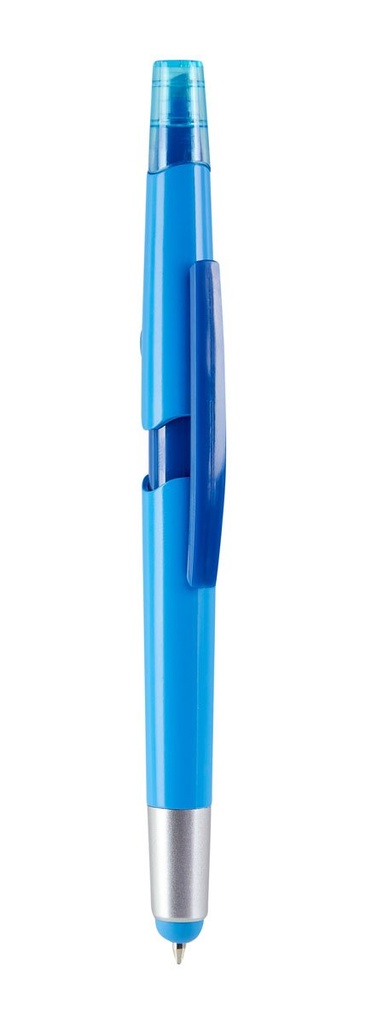 Bolígrafo promocional de plástico con touch screen y marcatexto – BT-BOF-0031