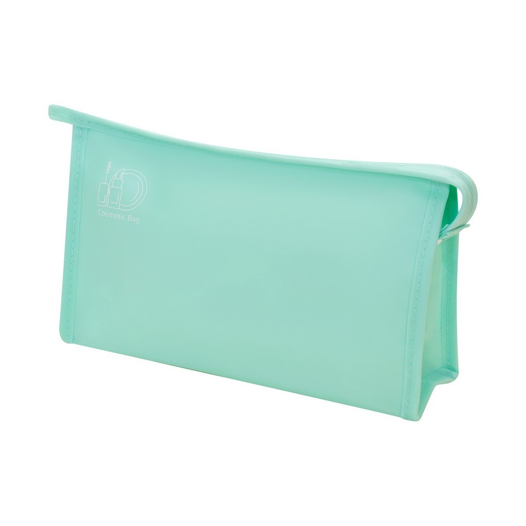 Cosmetiquera promocional de plástico PVC 23 x 15 x 8 cm con diseño resistente al agua – BT-BEL-0037