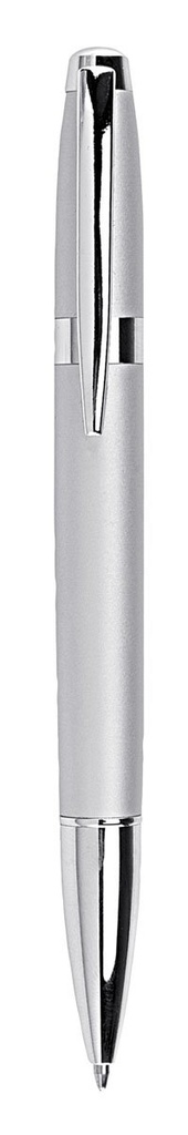 Bolígrafo promocional de acero inoxidable con mecanismo twist y estuche – BT-BOM-0057