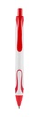 Bolígrafo promocional de plástico de 14.3 cm con mecanismo pulsador – BT-BOP-0023