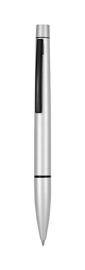 Bolígrafo promocional de aluminio con mecanismo twist y funda incluida – BT-BOM-0043