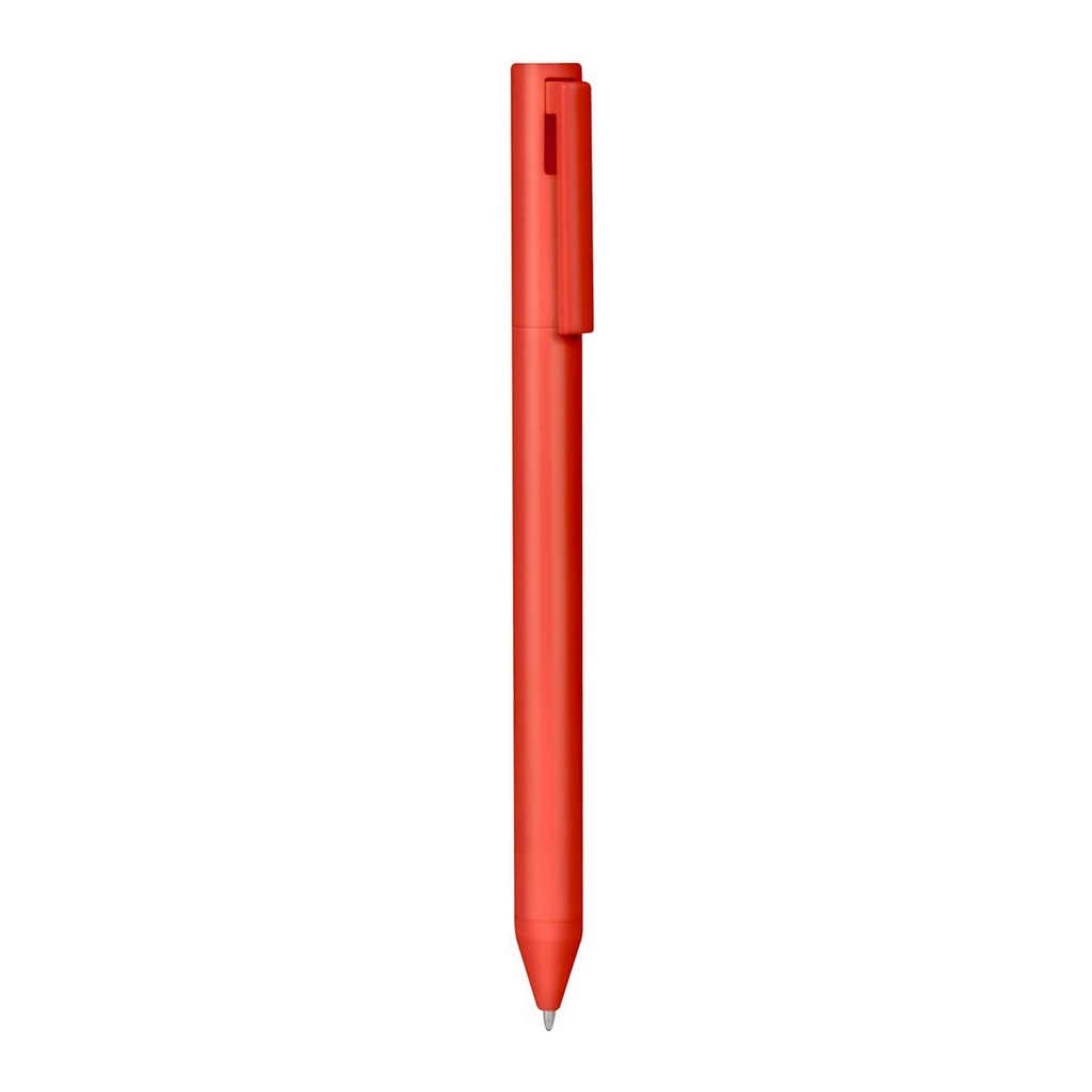 Bolígrafo promocional de plástico con mecanismo pulsador – BT-BOP-0039