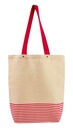 Bolsa promocional de yute y algodón con asas y sin fuelle – BT-BOL-0019