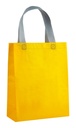Bolsa promocional de non woven laminado con fuelle y asas – BT-BOL-0021