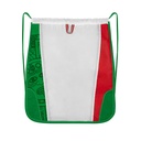 Bolsa mochila promocional de non woven con cierre de jareta y motivos nacionales – BT-BOL-0096
