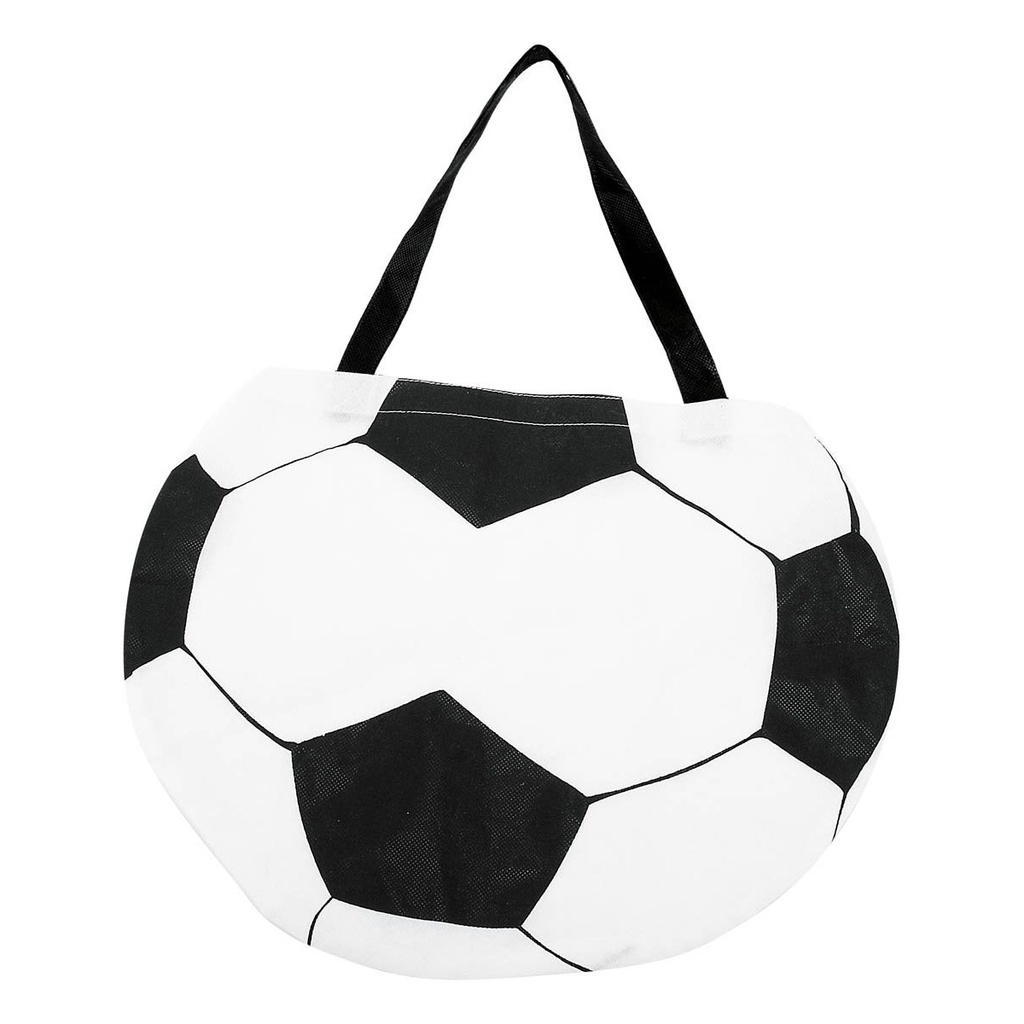 Bolsa promocional de non woven con estampado de fútbol soccer – BT-BOL-0048