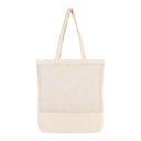 Bolsa promocional de algodón de 39 x 41 cm con tejido de malla – BT-BOL-0049