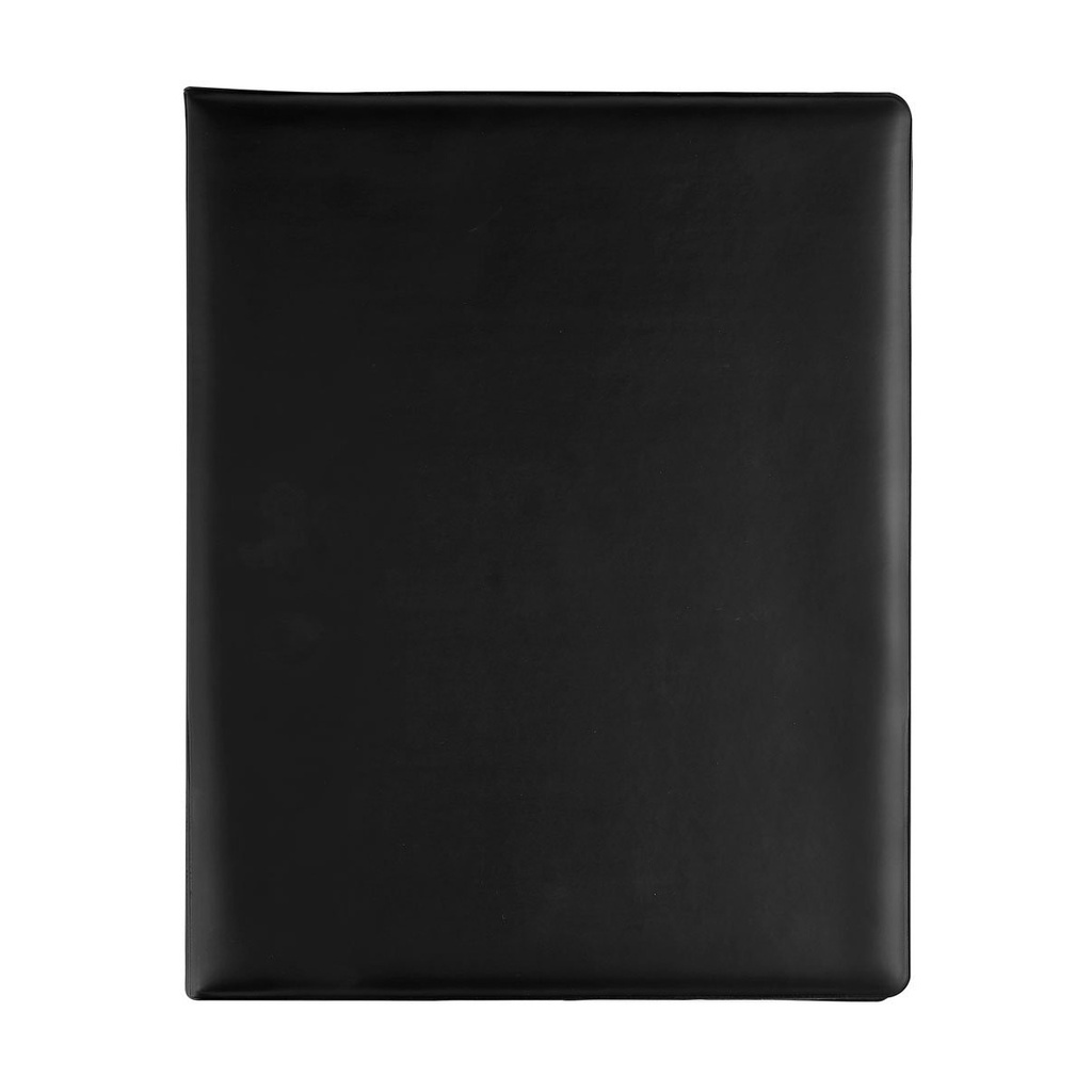 Organizador de documentos promocional de curpiel y vinil con block A4 de 20 hojas – BT-CAR-0002
