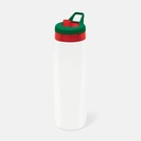 Cilindro promocional de PET 1 L con sobretapa giratoria y asa – BT-CIP-0053