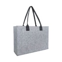 Bolsa promocional de felpa 40 x 30 x 15 cm con fuelle y textura suave – BT-BOL-0072