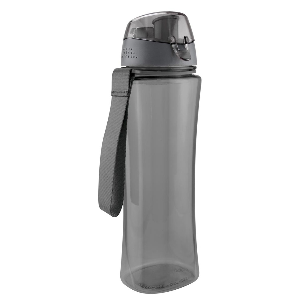 Cilindro promocional de plástico 625 ml con boquilla y asa de tela – BT-CIP-0009