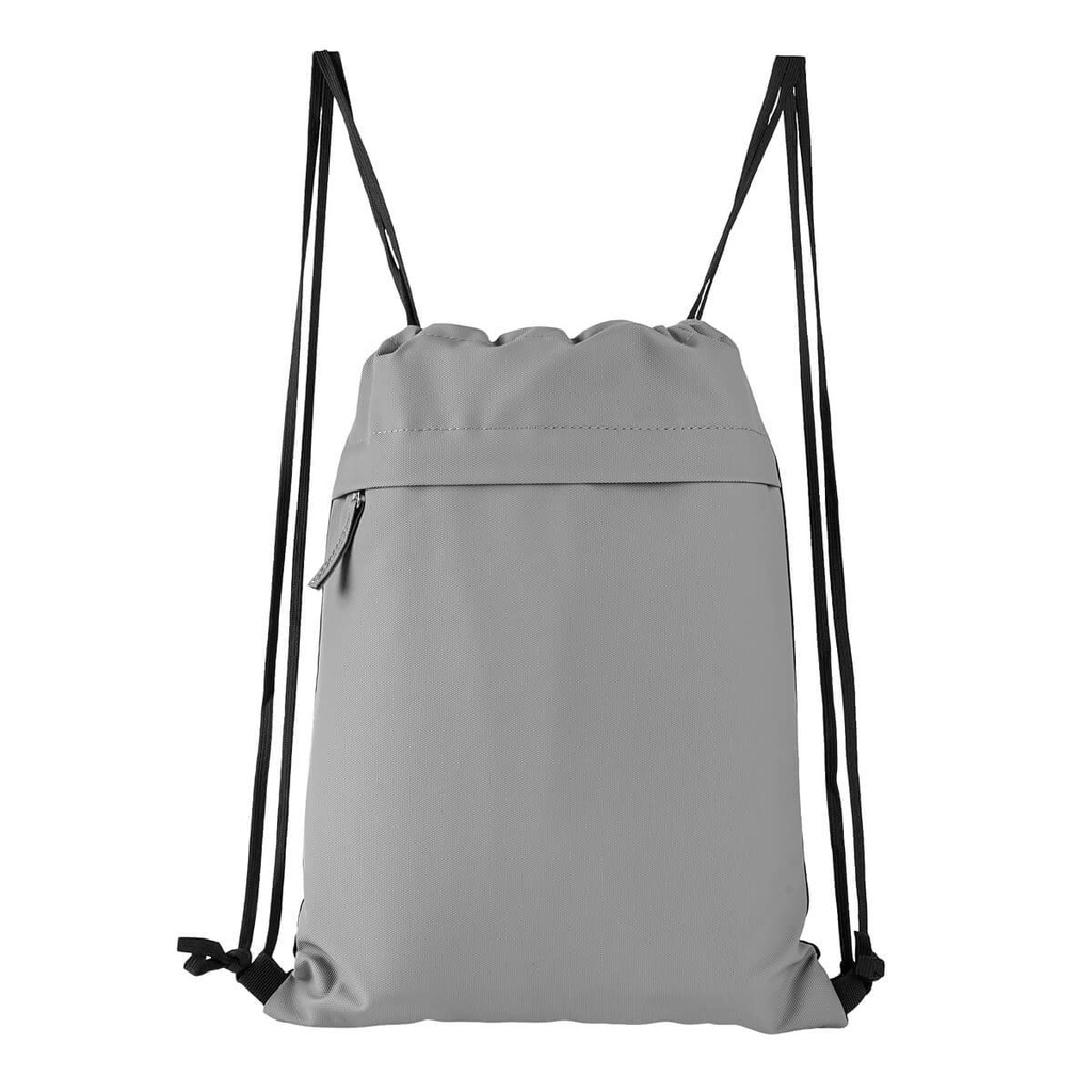 Bolsa-mochila promocional de curpiel de 33 x 42 cm con tirantes ajustables – BT-BOL-0053