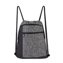 Bolsa-mochila promocional de poliéster y PVC de 36 x 44 cm con compartimento impermeable – BT-BOL-0037