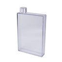 Cilindro promocional de plástico de 500 ml con forma rectangular – BT-CIP-0011